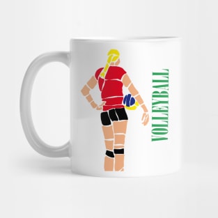 Volleyball Girl Mug